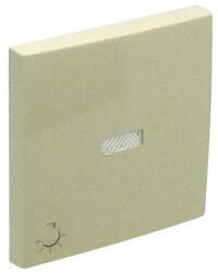 ELKO EP 90797 TMF Egyes billentyű jelzőfényes lámpa jellel, elefántcsont, Elko Ep (90797TMF)