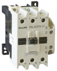 Ganz KK Kft Ganz DL(DIL)-K37X-11 230V mágneskapcsoló, AC-3 400V, 72A, 37kW (200-4513-650-DL)