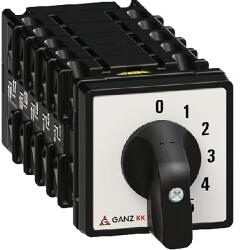 Ganz KK0-20-3720 Fokozatkapcsoló, 20A, 0 állással, IP44, 2P, Ganz (1AC3720AA00MC0)