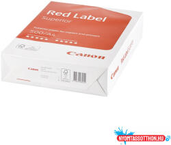Canon Másolópapír A4, 90g, Canon Red Label Superior 500ív/csom (CANREDLS90GR) - nyomtassotthon