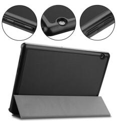 Tactical Book Tri Fold iPad Air ( 2020 / 2022 / 2024 / 2025 ), flip tok, fekete - ionstore