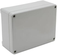 Univolt PKG 200 OP szürke páncéljellegű doboz előnyomott csőbevezetés nélkül 012046 Univolt (012046)
