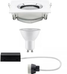 Paulmann Fürdőszobai beépíthető lámpa LED GU10 7 W IP65 Paulmann Nova Fehér (matt), Króm (92904) - aqua