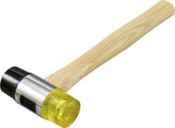 TOOLCRAFT Gumi kalapács középpuha, középkemény 430 g 310 mm 1 db (TO-9991035) (TO-9991035)
