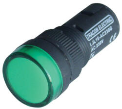 Tracon jelzőlámpa zöld 24V AC/DC 16mm Led - LJL16-GC (LJL16-GC)