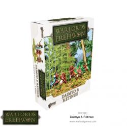 Warlord Games Set Figurine WARLORD GAMES Warlords of Erehwon - Daimyo & Retinue (5060572504547) Figurina