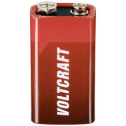 VOLTCRAFT 6LR61 9V-os elem Alkáli mangán 550 mAh 9 V 1 db (VC-12944325) (VC-12944325) - aqua
