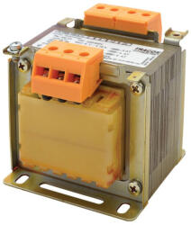 TRACON biztonsági transzformátor, 100VA, 230-400/6-12-24V - TVTRB-100-A (TVTRB-100-A)