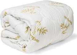 Home Still Bamboo paplan, poliészter, 200x220 cm, fehér