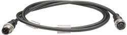 Siemens 3RK1902-4PB15-3AA0 M12 szerelt kábel, 3P, 1, 5m (3RK19024PB153AA0)