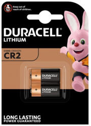 Duracell Elem 3V CR2 lítium fotóelem 2db/bl Duracell DL CR2