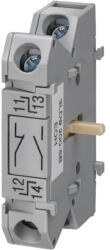 Siemens 3LD9200-5BF 1NO+1NC segédérintkező, előlapi 3LD2-höz, tokozott 3LD5-höz (3LD92005B)