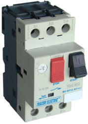 Tracon Kézi működtetésű motorvédő kapcsoló 1-1, 6A, 0, 55 kW TGV2-06 Tracon (TGV2-06)