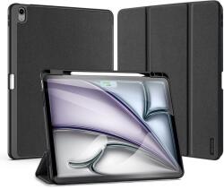 Dux Ducis DOMO fliptok ceruzatartóval iPad Air 13 (2024) fekete tok