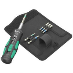 Wera 7515/7 Kraftform Safe-Torque Speed Bicycle 1 (05075850001) Bit készlet 7 részes TORX, Belső hatlap Bit tartó csavarhúzóval (05075850001)