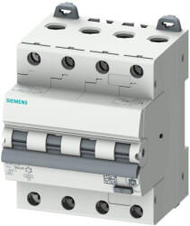 Siemens Áramvédős kismegszakító 4P C 10A 6kA 5SU1346-7FP10 Siemens (5SU13467FP10)