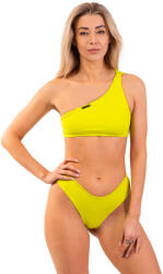 NEBBIA One Shoulder Bandeau Bikini Top 448 Green Fürdőruha S