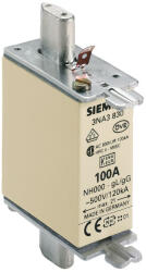 Siemens 3NA3830 késes biztosító, NH-000, 100A gG, 500VAC, 250VDC (3NA3830) - lumenet