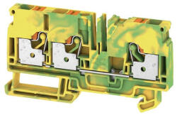 Weidmüller Földelő sorkapocs, A3C 6 PE, z/s, 1991850000, Weidmüller (1991850000)