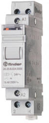 Finder Impulzusrelé sínre 1NO+1NC 24V DC 20.23. 9.024. 4000 FINDER (20.23.9.024.4000)