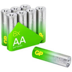 GP Batteries Super Ceruzaelem Alkáli mangán 1.5 V 8 db (SUP15A258C8) (GPSUP15A258C8)