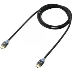 SpeaKa HDMI CsatlakozókábelLED-del[1x HDMI dugó - 1x HDMI dugó]1.00 mFeketeSpeaKa Professional (SP-7870024)