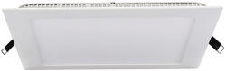 TRACON LED panel négyszögletes süllyesztett 12W 850lm 4000K IP40 - LED-DLN-12NW (LED-DLN-12NW)