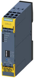 Siemens 3SK1112-2BB40 biztonsági relé, 24VDC, 2NO (SSR) (+1NC jelző), rugós csatlakozás (3SK11122BB40)