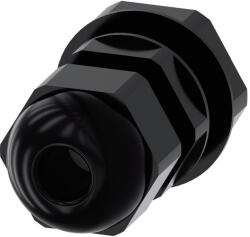 Siemens 3SU1900-0HG10-0AA0 tömszelence, M20, fekete, műanyag (3SU19000HG100AA0)