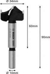 Bosch Zsanérlyuk lyukasztó 34 mm 1 db (2608901856) (2608901856)