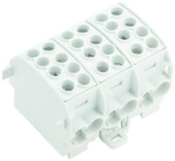 Weidmüller Fővezeték sorkapocs 2x 35/2x25mm2 szürke WPD 302 2X35/2X25 3XGY 1561740000 Weidmüller (1561740000)