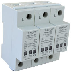 Tracon Túlfeszültség védő készülék TTV1+2-80-3P Tracon (TTV1+2-80-3P)