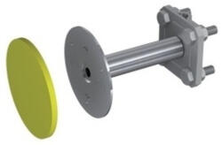 J. Pröpster 112002 Földelés fixpont 80mm, keresztkapoccsal M12 V4A (112002)