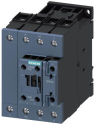 Siemens 3RT2535-1AF00 mágneskapcsoló, 4P 35A/18, 5kW, 2NO+2NC, 110VAC, 1NO+1NC segédérintkező, S2, csavaros (3RT25351AF00)