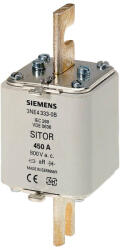 Siemens 3NE4334-0B késes biztosító, NH-2, 500 aR, 800VAC / 440VDC, félvezetővédő, elülső visszajelző (3NE43340B)