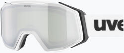 uvex Sí szemüveg UVEX Gravity FM white matt/mirror silver/green/clear