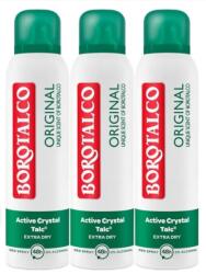Borotalco csomag: 3 x Izzadásgátló spray Original, 150 ml