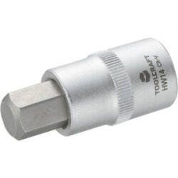 TOOLCRAFT Dugókulcs betét 12, 5 mm (1/2), hatlapú bittel 14mm, hossz: 55 mm, TOOLCRAFT (816161)