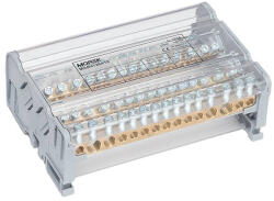 Morek Elosztóblokk Moblock 4P 2x35+2x25+11x6mm2 125A MAB4126A18 (MAB4126A18)