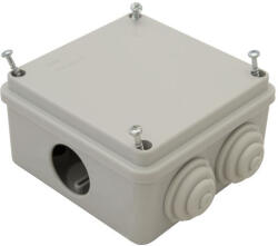 Tracon kötődoboz, falon kívüli 100×100×50mm IP54 - TQBY10105 (TQBY10105)