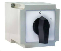 Apator Előlapra szerelhető ipari Be-Ki vészkapcsoló lakatolható 3P 16A Apator 4G16-10-US25 (4G16-10-US25)