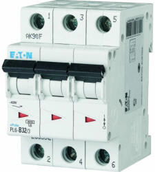 Eaton kismegszakító, 6 kA, 3 P, pl6-b32/3-286592 (286592)