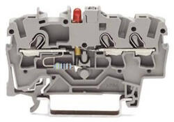 Wago 2001-1321/1000-413 Alkatrész-sorkapocs3 vezeték, szürke (2001-1321/1000-413)