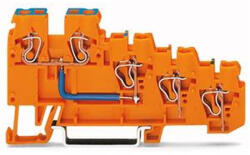 Wago 270-574 4 vezetékes érzékelő betápsorkapocsnarancssárga (270-574)