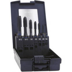 Exact Gépi menetfúró készlet 7 részes HSS-E M3 - M12 menethez DIN 371B (42305) (42305)