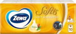 Zewa Softis Soft & Sensitive illatmentes papír zsebkendő 4 rétegű 10 x