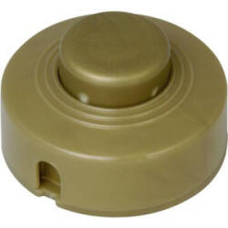 Kopp Lábkapcsoló törésgátlóval, arany 1 x KI/BE 2 A Kopp 191807084 (191807084)