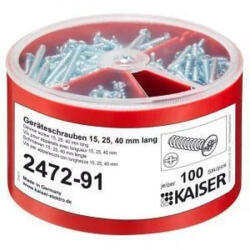 Kaiser 2472-91 3×100 darabos készülékrögzítő csavarkészlet (2472-91)
