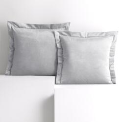 AmeliaHome Díszpárnahuzat VELVET fehér glamour bársony 45x45 ameliahome