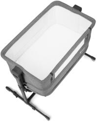 KinderKraft Neste Grow Co-Sleeper kiságy, sötétszürke (69044899)